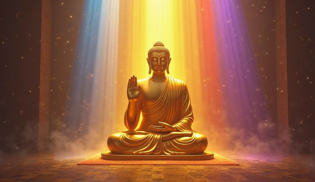 Liquid Metal(((Liquid Metal)))(Imperial Flame Jadeite Mine Jinshan High Temperature Flow), Liquid Metal,BUDDHA STATUE,Marble texture 32K(Liquid Metal,32K)BUDDHA STATUE, a color, Liquid Metal (BUDDHA STATUE), (Liquid Metal), Combat posture, looking at the ground, Floating bright colors, Fire cloud pattern, Chinese long-sleeved gold silk garment, (Abstract snowflakes flying:1.2), white backgrounid,BUDDHA STATUE(Liquid Metal:1.4),Bright purple hair,Smoke on the road,The background is pure, A high resolution, the detail, Liquid Metal, Sharp Re, Nikon D850 Film Stock Photo by Jefferies Lee 4 Kodak Portra 400 Camera F1.6 shots, Rich colors, ultra-realistic vivid textures, Dramatic lighting, Unreal Engine Art Liquid Metal Trend, cinestir 800,BUDDHA STATUE