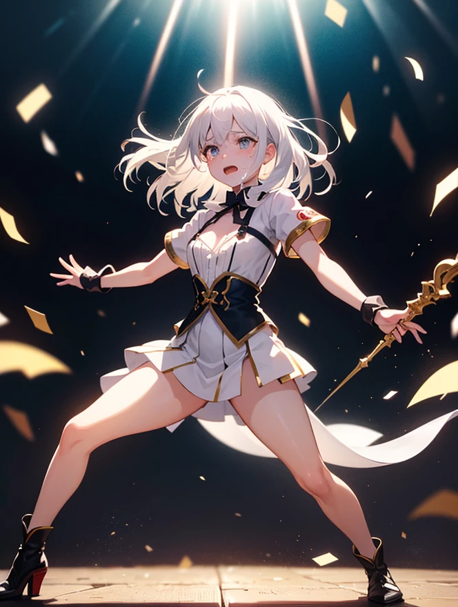 Demon Slayer anime,white-haired white-clad anime character holding a sword in front of a black virtual space background,Kiba Love,Demon Slayer art style,4K Manga Wallpaper,4K Anime Wallpaper,Anime Wallpaper 4K,Anime Wallpaper 4K,Anime Wallpaper 4K,Anime Wallpaper 4K,Anime Wallpaper,Best Anime 4K Konchan Wallpaper,Spoof Anime 8K,Anime Art Wallpaper 4K,Light up the character,Sword out of the scabbard,one-handed draw and chop.Character chopping horizontally! Action,motion blur,sword smoke light particle effects,(holographic light,light and shadow,sword,light-sensitive particle effects close-up,light-sensitive particle effects strong),Top particle light effects,top light effects,top light effects,running edge carving, fighting god style,light and shadow details,exquisite details,complex details,details unlimited 8k fine carving,super details,with streamlined and exquisite lighting design,perfect composition,(optics),(human body),(ergonomics),(normal human body proportions,including finger five-finger proportions as well as finger lengths),(draw gradually from left to right to avoid one-time completion),(light effect particle scattering,light effect particle glowing),color gradient,glowing atmospheric particles,lyndall effect,exquisite masterpieces,(((the highest picture quality,high-resolution,high-definition global details,dark space in the background,highlighting the light effect and the light effect))),Ultra HD 8k beautiful wallpapers,8k exquisite and detailed vallpapers