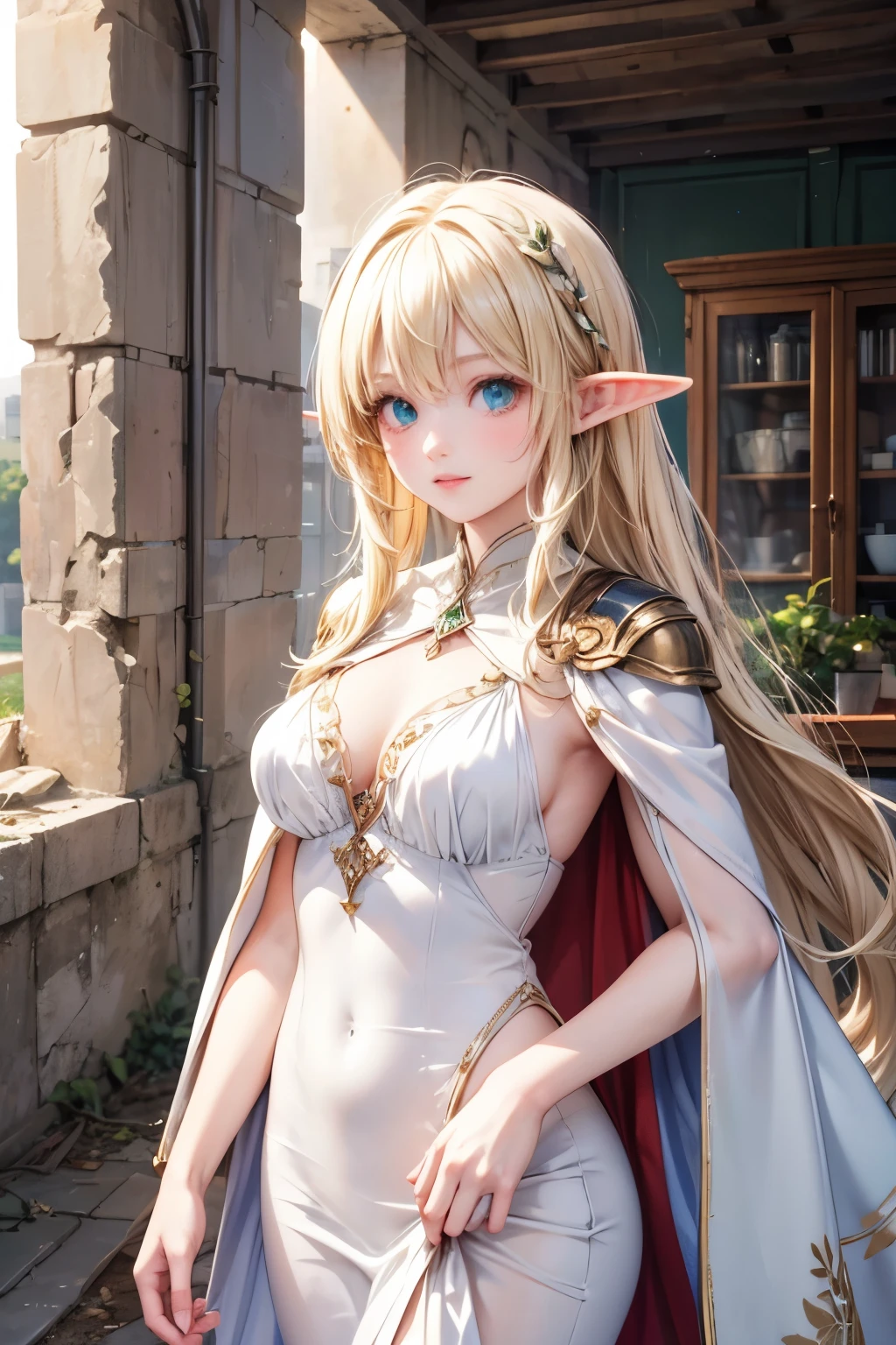 (highest quality, High resolution, Realistic:1.37),Very detailed, Beautiful fine details,Beautiful lip detail,Very detailed目と顔,Long eyelashes,One girl,Portraiture,Sharp focus,Vibrant colors,Soft lighting,Fenrir Girls,Big Breasts,Fantasy elements,Snow Scene,ice magic,Enchanted Forest,Flowing Hair,Heavenly Beauty(((((whole body)))))(((((Long dress)))))cute a sword 15yo cute sexy pose whole body prepare a sword