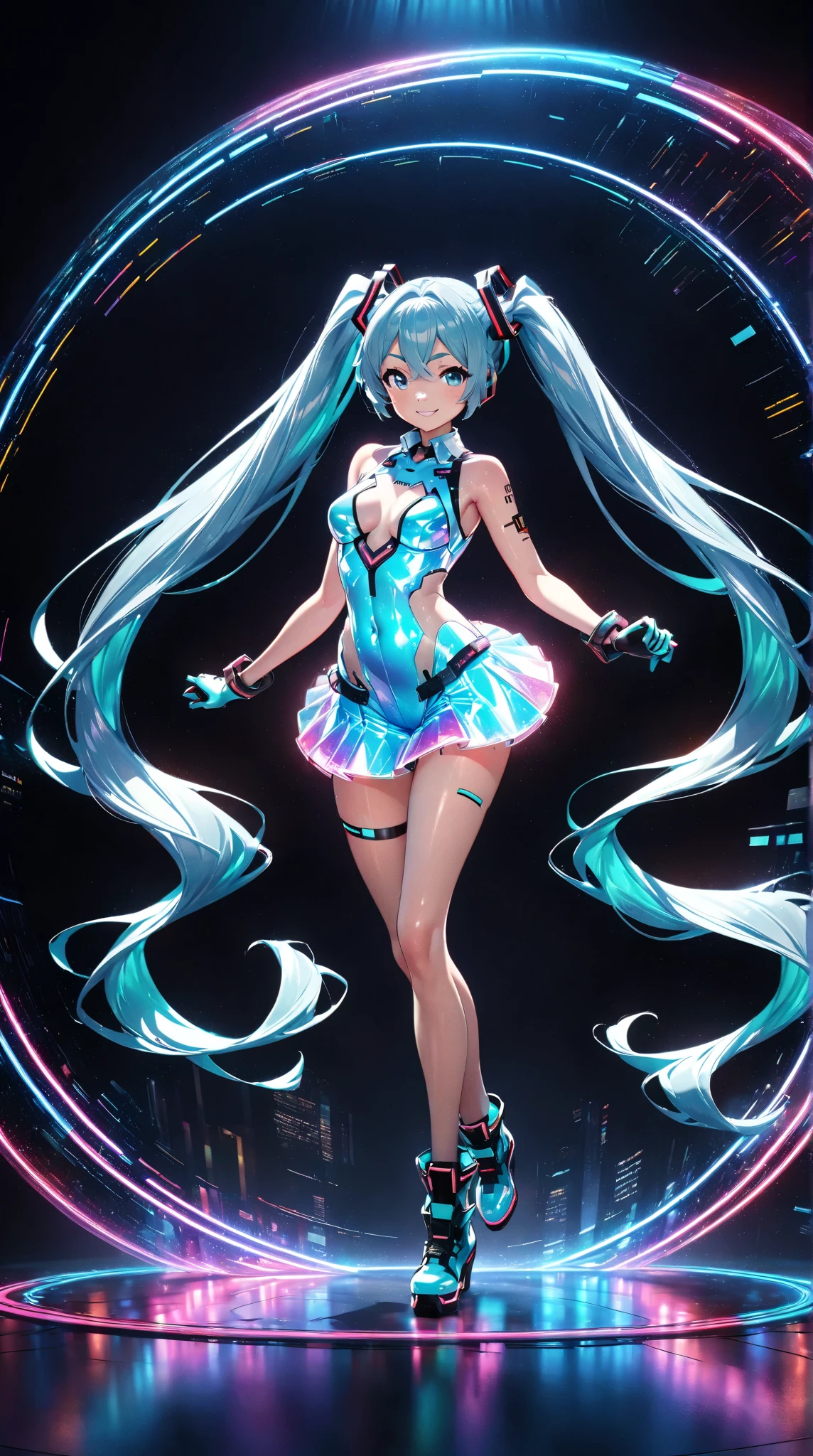 cute little loli,(((little loli,small tiny body,, chibi))),(((6 years old))),((little loli with extremely cute and beautiful aqua hair)),(baby face), (round face)
(((flat chest))),(((aqua hair:1.5,long aqua hair,ponytail,colored inner hair,ear breathing,))),(((neon_aqua_eyes:1.3))),intricate eyes,beautiful detailed eyes,symmetrical eyes,big eyes:1.5,(((lustrous skin:1.5,bright skin: 1.5,skin tanned,shiny skin,very shiny skin,shiny body,plastic glitter skin,exaggerated shiny skin,illuminated skin,wet legs))),(detailed body,(detailed face)),
cute,slutty,erotic,((nsfw)),
zettai ryouiki,(revealing clothing,show skin),((sideboob)),(barefoot,),(((breast curtain,low rise mini skirt,high cut thong))),((wet clothes,intricate outfit,intricate clothes)),
(dynamic pose:1.0),solo focus,embarrassed,(centered,scale to fit dimensions,Rule of thirds),
cyberpunk city by the ocean at night, with bright neon signs and dark stormy clouds and puddles, scenery:1.25,
artistic photography,(photography taken by sldr),highres, sharp focus, (ultra detailed, extremely detailed), (photorealistic artwork:1.37),(extremely detailed CG unity 8k wallpaper),((synthwave background theme)),(((vibrant colors))),(intricate background),(masterpiece),(best quality),