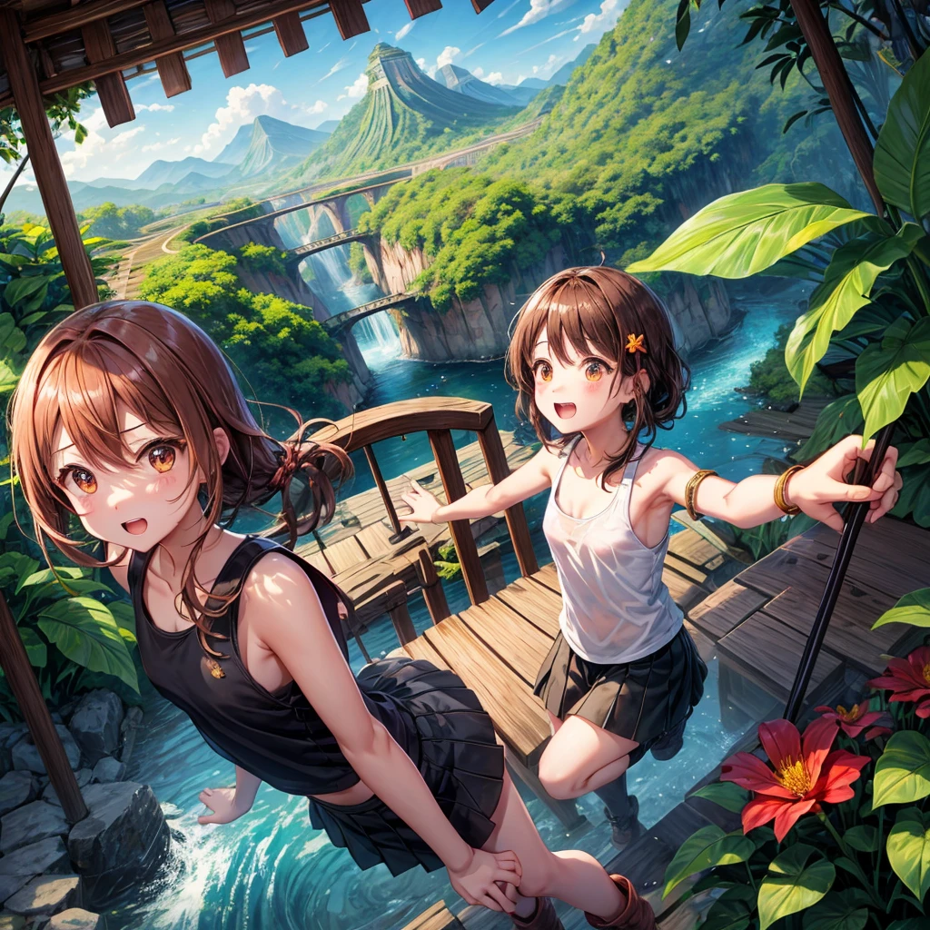 The corals,Mid summer,The bikini,under the water:1.5,dutch angle shot,ground-level shot,low angle,full body shot,long shot,Under the sea,diving:1.8,Wet hair,swimming:1.6,(Raw photo: 1.2), (Realism: 1.4), (masutepiece: 1.3), (exquisite detailing: 1.2), kiss,Delicate and beautiful details, (Eye Detail), (Facial Detailed), (Highest Quality) :1.4), (Hyper-Resolution: 1.2), cinematric light, (very detailed illustration), Best Quality,depth of fields, Wide light, natural shadows, reflection.