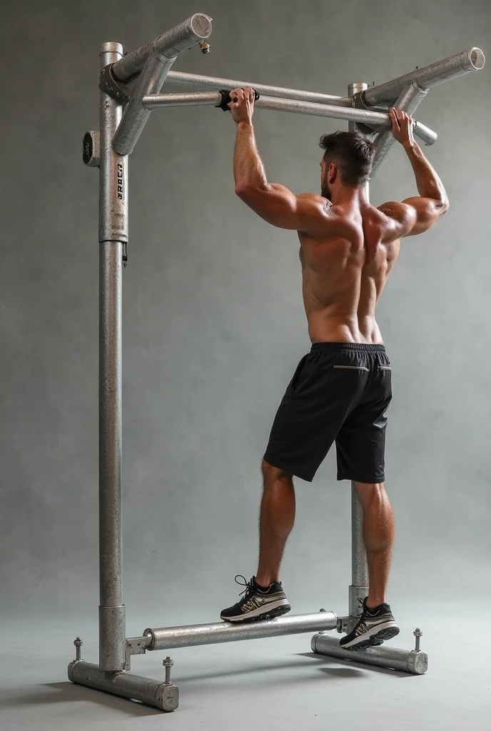 Male muscular body