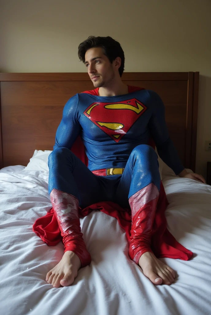20 year old superboy and big penis naked gay porn (he is superman's son)