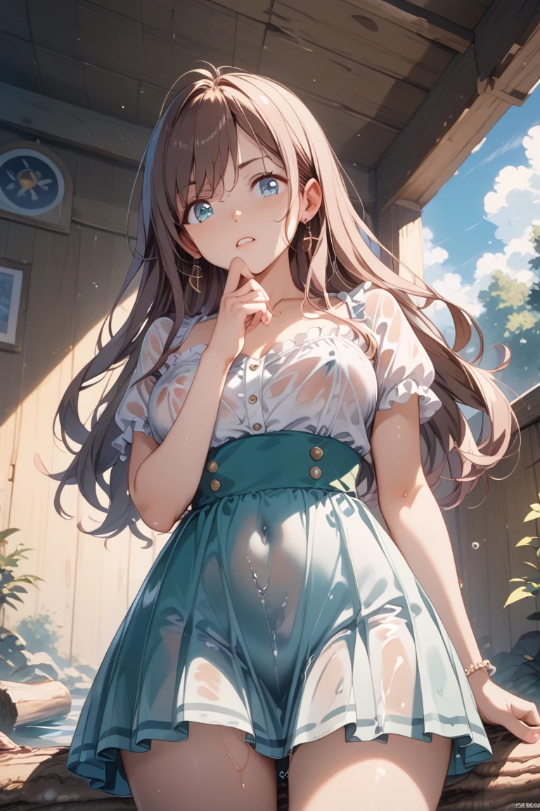 ((6year old girl:1.5)), Girl in 1, boobs , Petite girl, Complete anatomy, Whole body, child's body, child, Super Cute, garl, Littautiful Girl, beautiful shining body, Bangs,Brown hair,high eyes,(aquamarine eyess), drooping eyes, Petite,tall eyes, beautiful girl with fine details, beautiful and delicate eyes, Detailed face, Beautiful eyes, beautiful shining body, a smile, Happiness,
Whole body angle, alps, Shepherd's daughter, Mountain Girl, plein air, alpine meadow,
Natural light,((Realism: 1.2)), dynamic far view shot,Cinematic lighting, Perfect composition, by sumic.busty petite, ultra hyper-detailed, Official art, Maste Piece, (Best Quality:1.3), glint, the Extremely Detailed CG Unity 8K Wallpapers, Detailed background, Maste Piece, Best Quality, (Maste Piece), (Best Quality:1.4), (ultra-high-resolution:1.2), (hiper realistic:1.4), (Photorealistic:1.2), Best Quality, High quality, A high resolution, Detail enhancement,