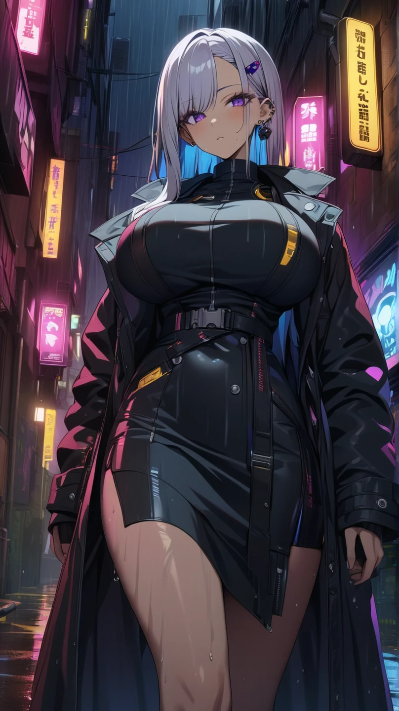 ( vulgar:1.2),Cyberpunk, (Best Quality, masutepiece),Cyborg women,(Huge breasts:1.3),erect nipple,sex robots,love doll,blowjob face,city, highest quality digital art, stunning art, Wallpaper 4k, Highly detailed,Military Robots,army,Warzone,highest quality digital art, stunning art, Wallpaper 4k,8K,64k uhd, hard disk, unparalleled masterpiece ever, Dynamic lighting, Cinematic, epicd, Damaged mechanical components