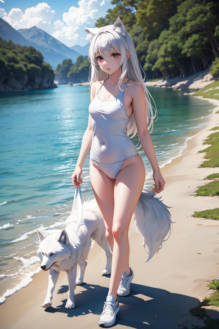 Fox Girl, Fox&#39;s Tail, Nine-Tailed Fox,Fox Ears, Black colored hair, Fox Makeup,One Girl、 Kimono with open chest,  Body size is 100-70-90!、Nice body, Avatar, face, Open chest, lewd face, Dominant representation, naughty face,Big Breasts,Emphasize cleavage,Show bare skin、Skin is visible、With legs apart、Show off your thighs、With legs apart、A beautifully patterned kimono、I can see her cleavage、Muscular、Uplifting、Abdominal muscles、Exposed skin、Long Hair、Skin Texture、Soft breasts 