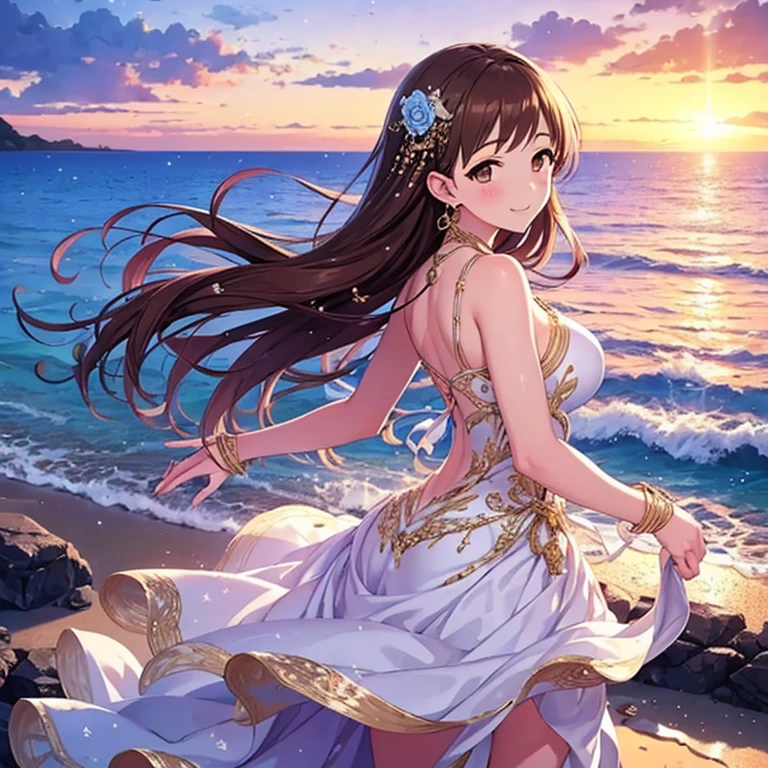 ((best quality))) (((HD))) (((8k))) (character) 20-year-old girl-having-sex-nude, ((adventurous)), ((beautiful)) and ((happy)), ((brown hair)) and ((long hair)).