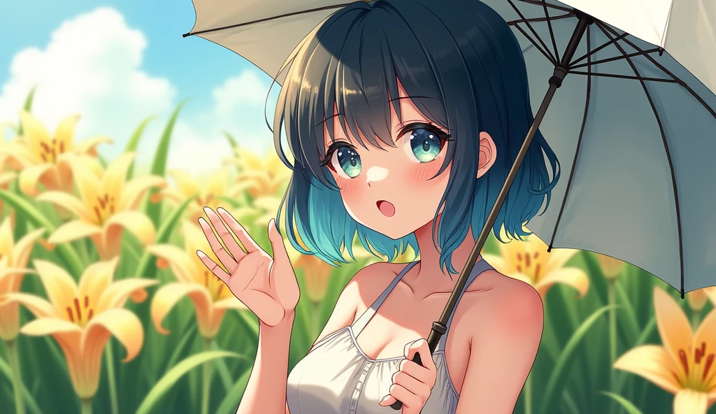 Highest quality、Ultra-high quality、woman、high school student、short hair、Completely naked、Large Breasts、woman器、smile、Water gets all over your body、My face is wet with white fluid、Dripping saliva、woman器から白い液が流れる、Nipples get erect、White fluid coming out of nipples、Bedroom