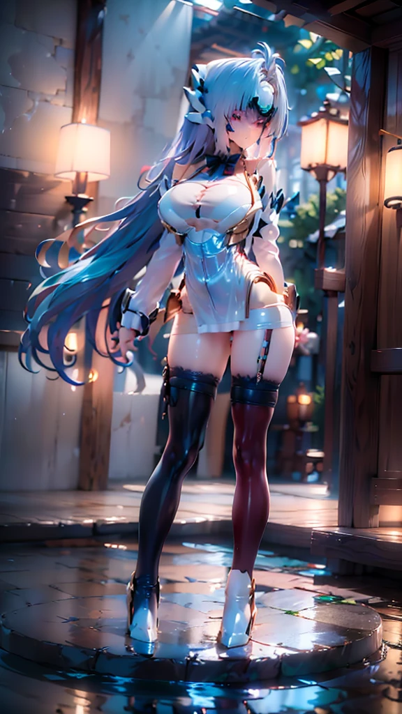 girl,Large Breasts,long hair,leg