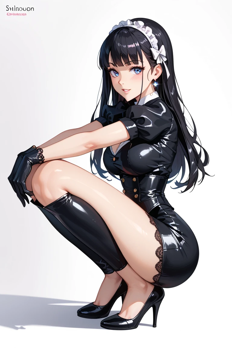 bunny girl , big breasts , pantyhose, high heels, bodysuit,
