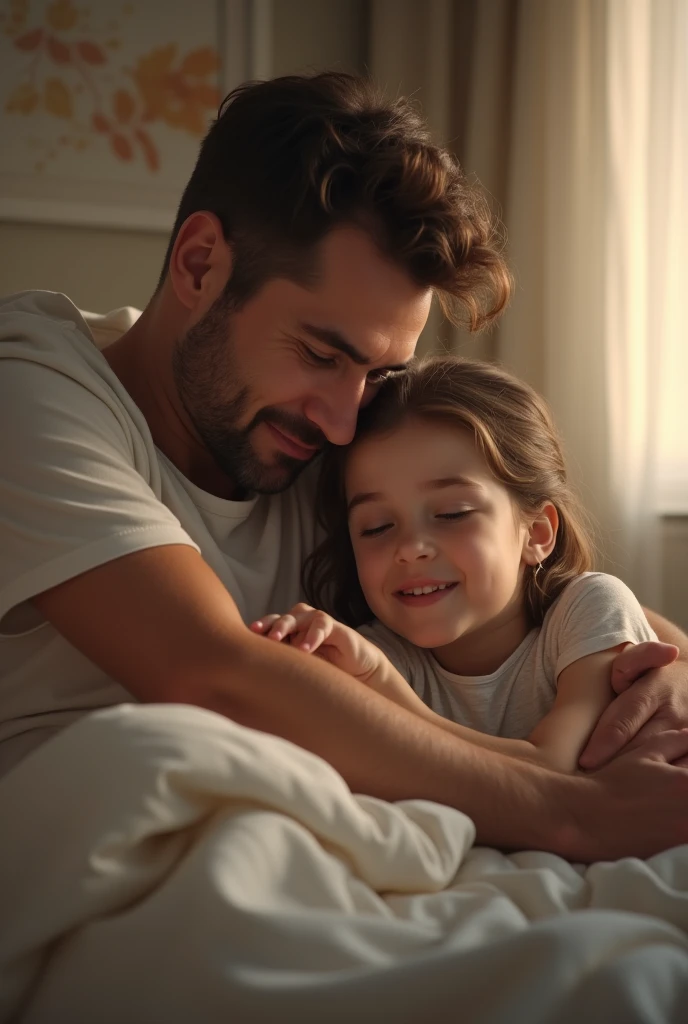Older sister sucks the dig of brother in bed