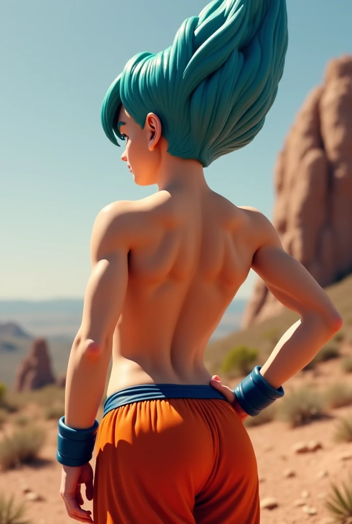 centered, award winning body portrait, cowboy shot, (looking at viewer:1.2), | solo, smug, bulma dragon ball,  naked, nsfw, masturbating | space, stars, planet, | bokeh, depth of field, cinematic composition, |  dynamic pose, crouched 