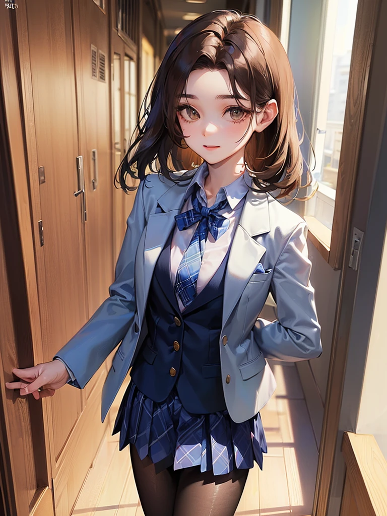 (masterpiece:1.2, top-quality), (realistic, photorealistic:1.4), beautiful illustration, (natural side lighting, movie lighting), depth of fields, nsfw,
beautiful detailed hair, beautiful detailed face, beautiful detailed eyes, beautiful clavicle, beautiful body, beautiful chest, beautiful thigh, beautiful legs,
looking at viewer, 1 girl, 20 years old, office lady, (perfect anatomy, anatomically correct, super detailed skin), cute and symmetrical face, perfect face, perfect eyes,
(long hair, (chignon:1.5), sideburns, grey hair), blunt bangs, break purple eyes, big eyes, long eye lasher, (medium breasts, seductive thighs), perfect body, shiny skin, pink skin,
(detailed cloth texture, break white collarless shirt, break (long sleeve navy suit jacket), break light brown tight skirt), break
(beautiful scenery), (office:1.2), standing, (holding documents), (lovely smile, parted lips),
