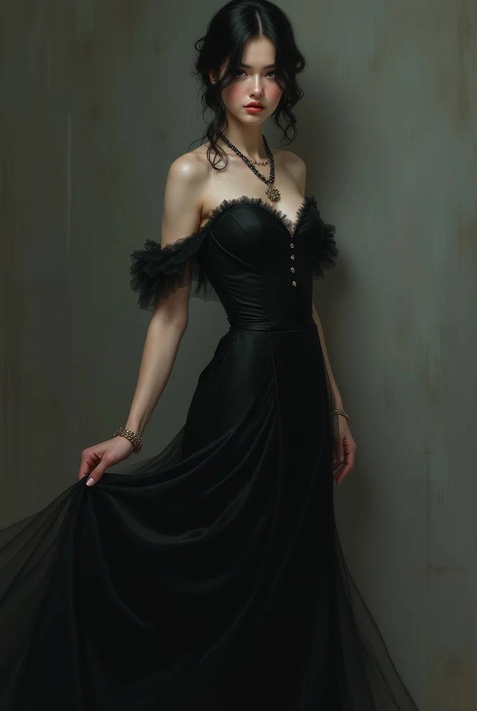 ames Whistler's Nocturne.,smile,full body portrait