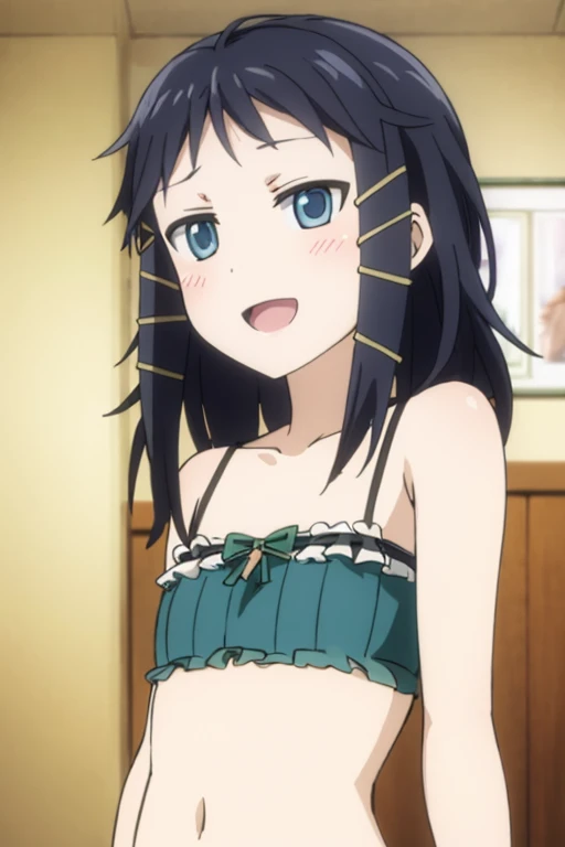 cowboy shot, 1girl,  micro bikini, standing, megami magazine,
arms up, armpits, looking at viewer, simple background, white background, head tilt,
long torso<lora:anti_longtorso_v10:-2>