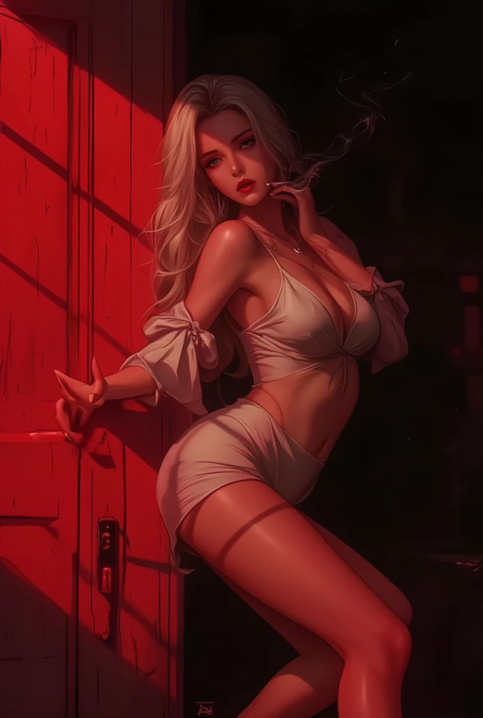 NSFW, (Tout le corps: 0.4), ouvrages d'art, silhouette sexy,(head of'artwork), best quality, (extremely detailed),(aquarel), (Salma Hayek: 0.6, Rihanna: 0.3, Monica Bellucci: 0.5, Lucy Wild: 0.4), Resistant (Catwoman_teKalee: 1.4), (hero's view),(1noble_trentenaire:1.4), Adult temptress, (gigancient sagging Soft breasts), (Soft breasts: 1.6), (swollen and erect nipples), (Kale), Skindentation, corps mince, nice eyes, par Loish, art par Loish, aquarel, Professionnel, bokeh, desaturated, (ancient_romain_Bains: 1.1),