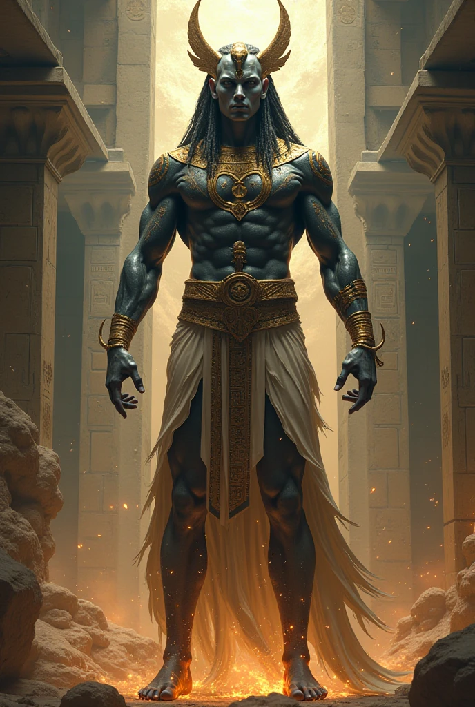 powerful egyptian golem

