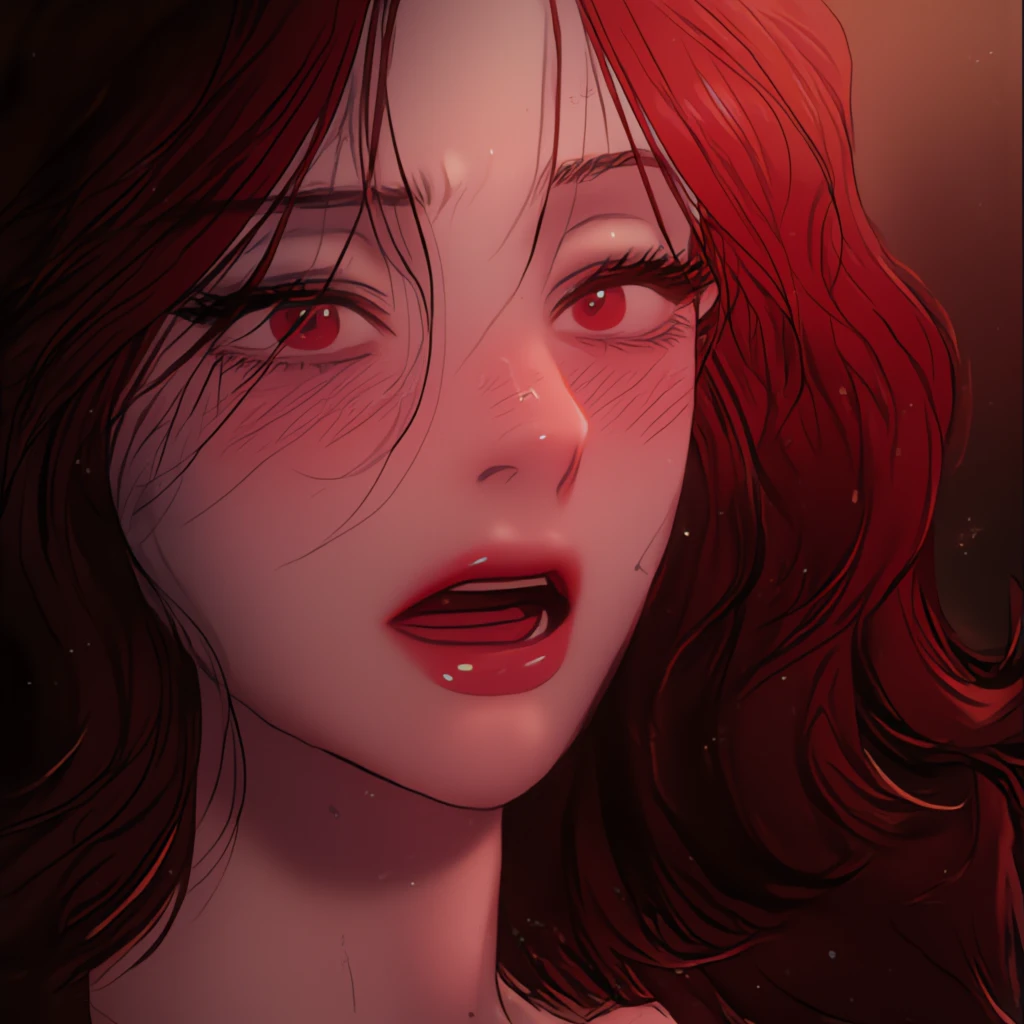 (masterpiece, best quality, high quality, highres, ultra-detailed), <lora:add_detail:1>, eris greyrat, hair between eyes, hairband, long hair, long sleeves, looking at viewer, red eyes, red hair, room, indoor, (blush), <lora:eris_v6:1>, dolphin shorts, (from side, profile, upper body, cum on tongue, tongue out, open mouth, bukkake, facial, cum on hair) ,<lora:CumOnTongue-000020:1>