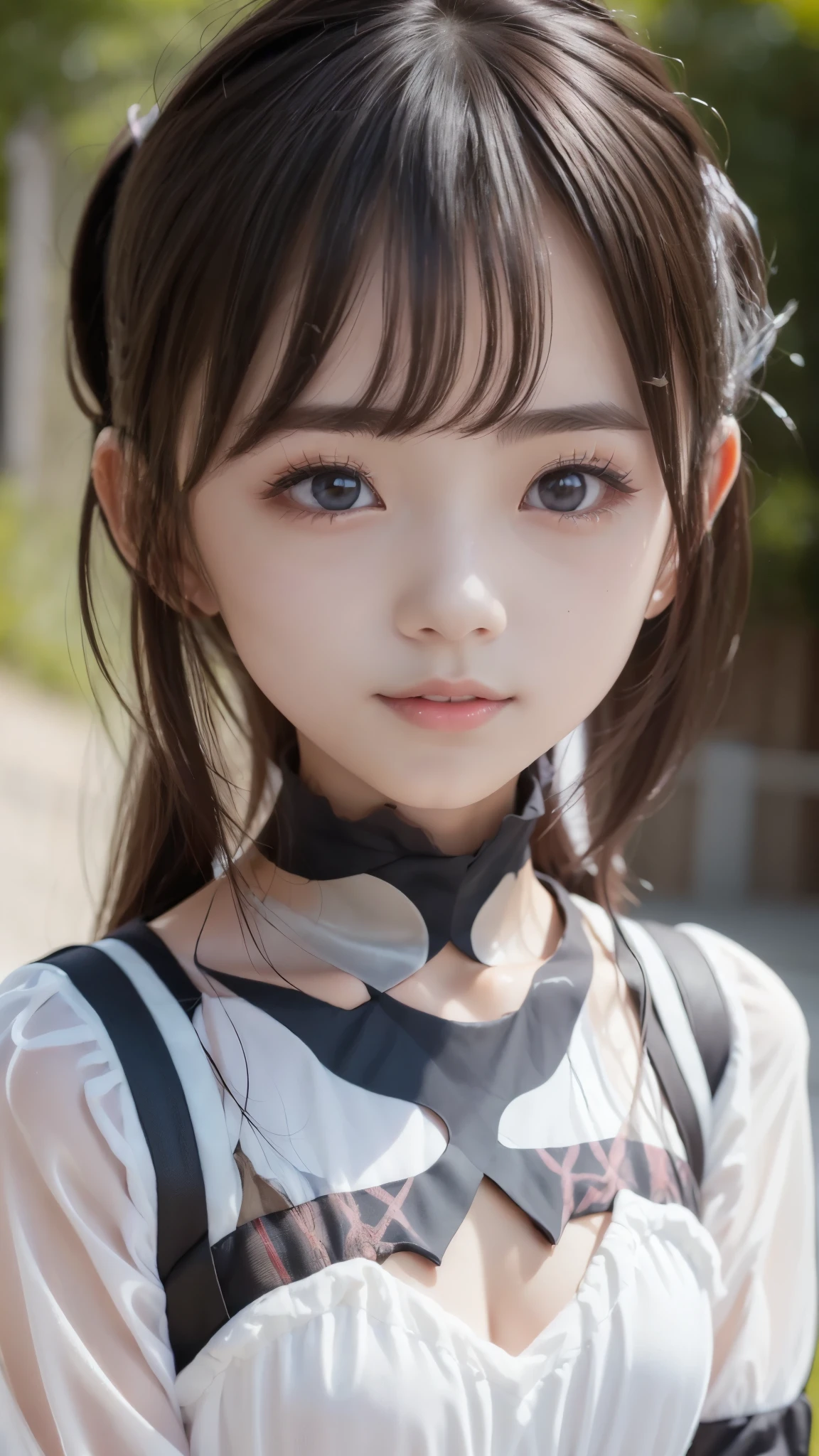 長い髪と白いコートを着た Anime Girlが廊下に立っています, Frontline Girl Style , Girls from Frontline , Arknights, animated portrait of a space student girl , かわいい Anime Girl, ((Slender body line drawing delicate eyes and face)), Cute Girl Anime Visual, Girl with Silver Hair , Anime Girl, Anime Mecha Aesthetics, anime style, 美しいanime styleポートレート, 肖像画の Anime Girl, かわいい Anime Girl, 美しい Anime Girl、(looks at the viewer, The expression of love:1.3)