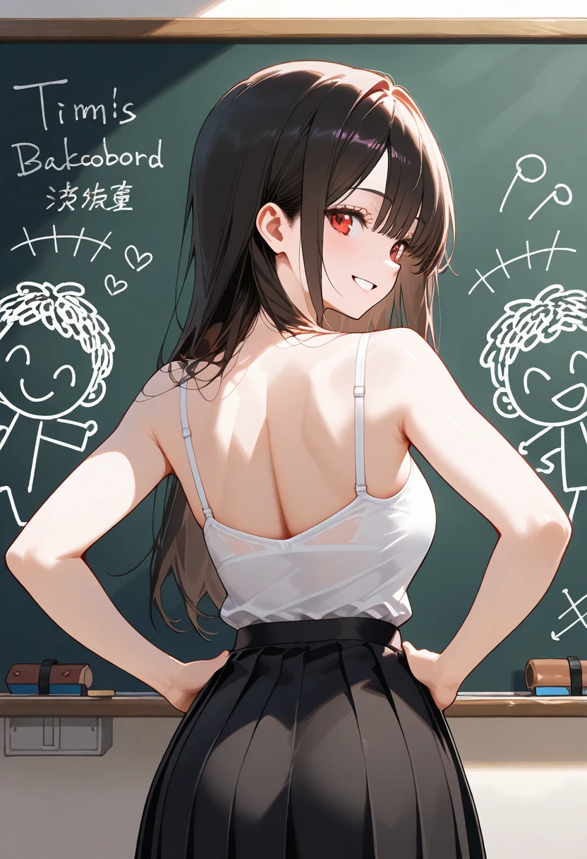 1girl, futaba rio, seishun buta yarou, Ash gray hair, massy hair, large breasts, skinny, , ponytail, hair_scrunchie, sweater vest, Beige vest, white shirt, short sleeved shirt, red tie, pleated skirt, black high socks, loafers, tegaki, 
(How, How on hair, How on clothes, excessive How, pojecile How, facial, bukkake, Cum from multiple cocks、Her face is covered in a lot of semen:1.4)、closed mouth, from side, Close ~ eyes、Grimacing、Frown、Displeased face、penis、Dark colored dick、A penis with veins popping out、使い込まれたpeniasterpiece, best quality, very aesthetic, absurdres, highly detailed