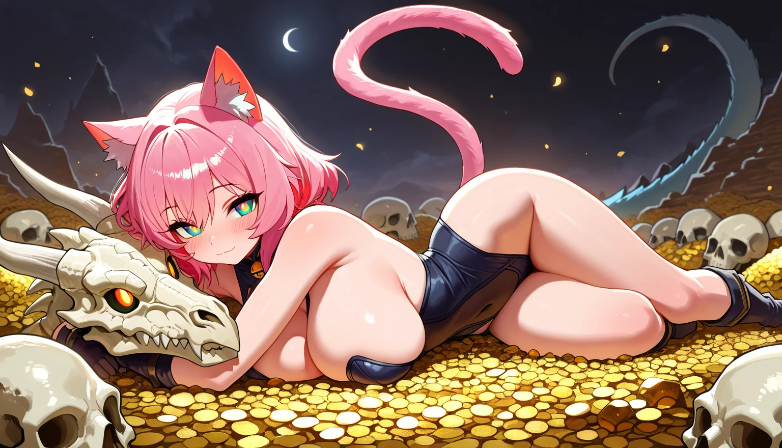 Rat stripper bikini dancing in money
