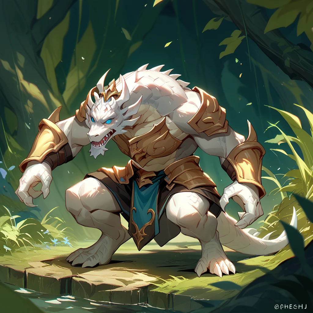 (artist: gamma_g, lindong, null-ghost, dangpa) 1male, sfw, eastern dragon, , bara, one fluffy tail, old man, fluffy mane, , grey body, white hair, background, dark shadows, solo, scales, detailed scales, golden decals, everyday clothes, branch horns, sharp short ears, yellow iris, white sclera, big eyes, white beard, white mustache, sharp iris, thick thighs, muscular legs, veiny, fluffy hair, detailed face:2.0, one tail, masterpiece:2.0, sharp fang, perfect eyes, smug, chest fluff