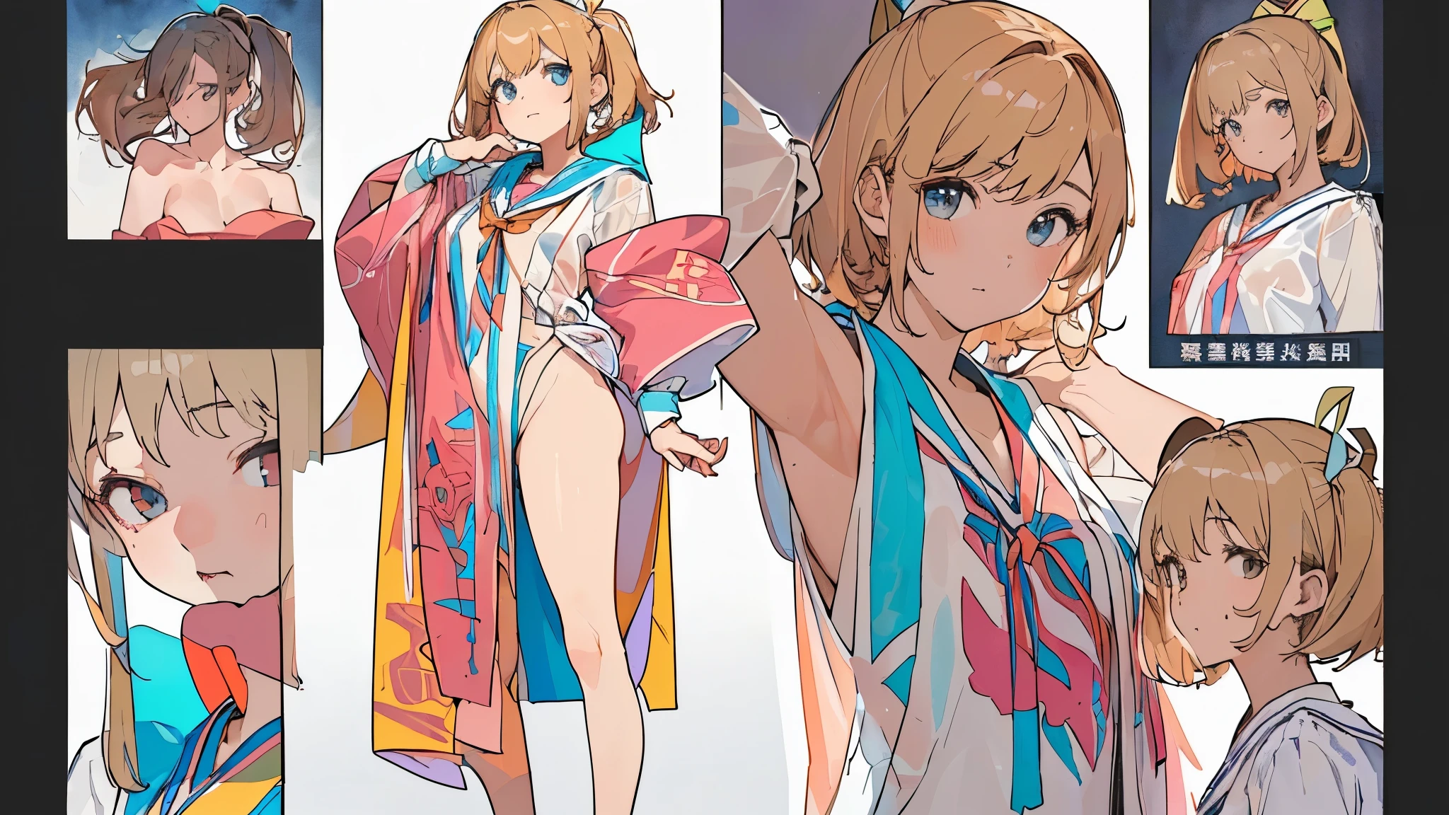 ((((realistic, Painting, 少female, 4K, masterpiece:1.5, masterpiece:1.5, top quality:1.5, High Resolution:1.5, Perfect Head:1.5, super detailed illustration:1.5, beautiful eyes:1.5, nude:1.5, character concept art:1.5, Official Art, hyperdetail, Full of Details , high definition exquisite fan art, clear line, Very clear shading , Clear color , calm color, Deep color, watercolor, Popular characters, Best character, Supreme character, Popular charactersデザ, Best characterデザ, Supreme characterデザ, Trendy character design, Popular charactersヘアカラー, Popular charactersヘアデザ, ティーン少female, 青年female, female, 成人female, 淑female, 二次性徴期少female, puberty, puberty処female, pubertyfemale性器, puberty少female, pubertyギャル, pubertyギャル少female, 日焼け少female, 9歳少female, 10歳少female, 11歳少female, 少female, 13歳少female, 14歳male, 15歳少female)))), Prisma Illya, ((Whole body, full body, whole body, Realistic head and torso, Age-appropriate head and body , Character design sheet , multiview, three-sided view, front view, side, side view, behind, Behind the View, Full body shot turnaround , same character, Same role, scene of environmental change , Mr.々Composition, Mr.々Angle, having fansa, That's Fansa)), (((female子学制服と全身全裸の比較, 全身全裸とfemale子学制服の比較, Whole bodyの着ている薄い学制服が透けている, The school uniform is see-through, revealing the naked body, The school uniform is see-through, revealing the naked body, The school uniform is see-through, revealing the naked body, The school uniform is see-through, revealing the naked body, 年齢相応のfemale性器が見えている, 年齢相応のfemale性器が透けて見えている, 全身の立ち姿勢でWhole bodyを見せている, The upper body is bent in a standing position with the whole body, 上体をのけ反らせて腋を見せてsquatting, 全身の立ち姿勢でshowing armpits, 全身の立ち姿勢で少し上体を反らせてshowing armpits, 腋を見せたsexy pose for the body, 両腕を上げて腋を見せたsexy pose for the body, 上体をのけ反らせて腋を見せてしゃがんだsexy pose for the body, standing position with the upper body slightly raised to look up at the top , Age-appropriate realistic buttocks, Butt line , スポーティなButt line , 引き締まったButt line , behindからの全身を斜め下から見上げたButt line , behindからの全身を斜め下から見上げた引き締まったButt line , behindからの全身を斜め下から見上げたスポーティなButt line , back line , 最高の back line , Waist line , 最高のWaist line , Pelvic line , 最高のPelvic line , 引き締まったPelvic line , curvy beauty, curvy beauty少female, Groin, 最高のGroin, showing the body, Lift up the , toned body, appeal to abs, Appealing your armpits, showing armpitsポーズ, 腋を見せたsexy pose for the body, Natural Gestures , 自然 Poses , Cute gestures, cute pose, Mr.々 Poses , Cool pose, aggressive pose, Action Poses, Brainy Pose, sexy pose for the body, A picture perfect pose, Popular Poses , Beautiful Poses , healthy body, 健康的 Poses ))) smile 愛らしいsmile 最高のsmile 屈託のないsmile Baby face cute expression A rich expression adorable expression ish expression soft expression Angel Angel界隈 Little Devil Little Devil的 idol idolの制服 ジュニアidol female子学生の夏服 処female ignorance clear pure Obedient sexual goodness theory Closeness Evil free Emotional open aggressive sensual charming Passionate Emotional Bold Fan Shameless fine Cheerful Active active dynamic playful gesture Friendly gestures playful I miss you enjoy is delighted Happy is inviting to have sex The well-liked Loved elegant stylish fashion pubertyのファッション fantasy fantasy制服 fantasy衣装 noble noble制服 upper class upper class制服 Vtuber 人気Vtuber セクシーVtuber cosplayer 人気cosplayer セクシーcosplayer positive for home sensitive succubus female Pastoral bright vibe Cyberpunk History god聖 魔法少female 魔法少femaleの制服 puberty少femaleの日焼け跡 sunburn marks on swimsuit Mr.々I'm wearing an accessory Wears a lot of decorations Bright decoration Thin black tights that fit the whole body are transparent showing armpits 腕を上げてshowing armpits squatting Dance performance Dancer Dancing beautifully god々Female genitals with a straight line in the crotch of an age-appropriate girl that is completely transparent from 1枚だけのWhole bodyのアップシーン