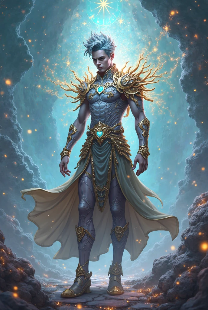 elemental spirit, cinematic still, (full body:1.2), 1boy, man, bishounen, solo, [:epic costume design,:0.2] warpriest, caucasian, pastel palevioletred hair, (slim:1) build<lora:EnvyElementalSpiritXL01:1><lora:EnvyBetterHiresFixXL01:0:hr=1>