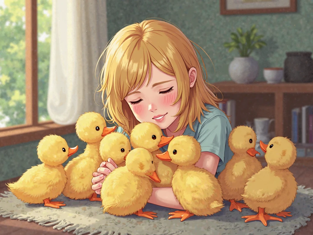 leaf, ducks in a roll (score_9,score_8_up,score_7_up,score_6_up,score_5_up,score_4_up)