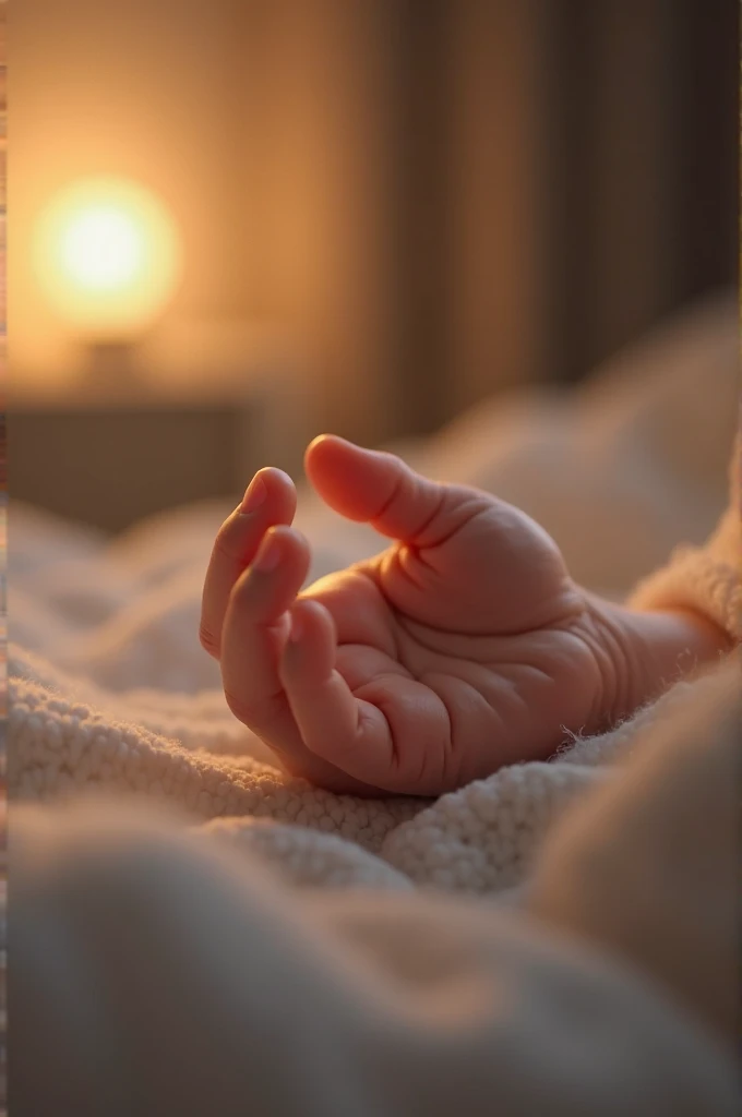 "Create a series of realistic background mock-ups for a prenatal theme, suitable for use in educational materials or prenatal care guides. Each background should feature soft, neutral tones that convey warmth and serenity. Include realistic elements such as close-up textures of soft fabrics like blankets or knitted baby clothes, gentle lighting that suggests a cozy and welcoming environment, and subtle shadows to add depth. Incorporate delicate motifs like a baby's hand gently holding a finger, an ultrasound image, or a soft-focus image of a mother's silhouette. Ensure the designs have a calm, nurturing feel that reflects the essence of prenatal care."