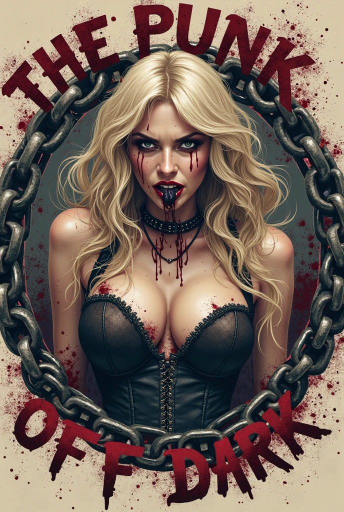 a hordes of  very charismatic Provocatively sexy slender female zombie montser whores supermodels eating brains in her hand bloody, enticing sultry pose