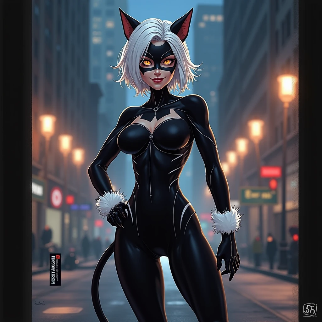 solo anthro, (detailed skin), (cinematic lighting), depth of field, (half shadow), (shaded), [explicit content], (questionable content), (masterpiece), Anthro Art, Commission for High Res, Furry Art, best quality, detailed face, perfect eyes, flawless face, hourglass body, center focus, half-closed eyes, 1girl, solo, full body, (masterpiece:1.21), (best quality:1.2), (illustration:1.2), (cinematic lighting:1.3), balanced coloring, global illumination, ray tracing, good lighting, attractive body, sexy body, looking at viewer, seductive look, 1girl, ((black dragon)), (female), (dragon female anthro), (((black scales))), orange eye, (curved horns), white hair, (dragon) (thicc thighs, wide hips, medium breasts, perky_breasts, small waist), full body, looking at the viewer, spiky hair, head spikes, dragon girl, (digitigrade), scaly body, membranous ears, dragon girl, (detailed scales:1), (detailed face), (detailed eyes), (cute face), ((glasses)), (white hair), ((french braided hair)), (long hair), (solo), lora:Teranen style:1.3, nice hands, good anatomy, cute snout, ((two-tone-body)), curvy, ((dark scales)), ((black and grey scales)), (((face view))), (portrait view), ((looking shy and nervous, looking down, smiling)), choker, (leaning forward, half-closed eyes, smug smile), wearing a dress, in the streets, being adorable, blushing, hands on her dress, leaning in for a kiss, tilted head, wanting to be loved,