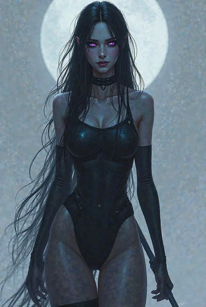 [Detailed illustrations, art based on extremely ideal anatomy, very detailed and detailed drawings, slow and delicate lines, realistic texture expression],((Color tressed main lines)),(Artwork with outstanding craftsmanship),(Midnight ruins (Background of a stone castle leaking in moonlight)) Full Moon,Vampire Girl Japanese Beauty ((Beautiful but sick face, sunken eyes)) Skinny 13 years old (delicate and bony figure) Bare feet (((straight cropped bangs)) Fine beautiful straight long hair (black cat),(Beautiful skin shining on the moon (pale skin)),Cloak of darkness (ribbon lace embroidery),(ephemeral melancholy)) (Moonlight))) Gravure (Sedentary) ((Tindall effect)),((Dark fantasy)),((Fine and beautiful skin expression ( Transparency))),((Clear gaze)),((Perfect eye details (Beautifully drawn pupils))),(Beautiful perfect face (Realistic face details)),((Beautiful hair details)),(Proportioned and perfect proportions)),(High-level built design,((Advanced structural understanding of materials)),Ideal color coordination),((Artistic decoration)) ((High-density detail)),((Detail,High definition)),[(Ultra-precision detail),((Multilayer texture)),HighQuality,High Resolution],((Accurate simulation of light-material interaction, understanding of air flow,Mechanically correct representation)),(((Visual art with narrative)).
