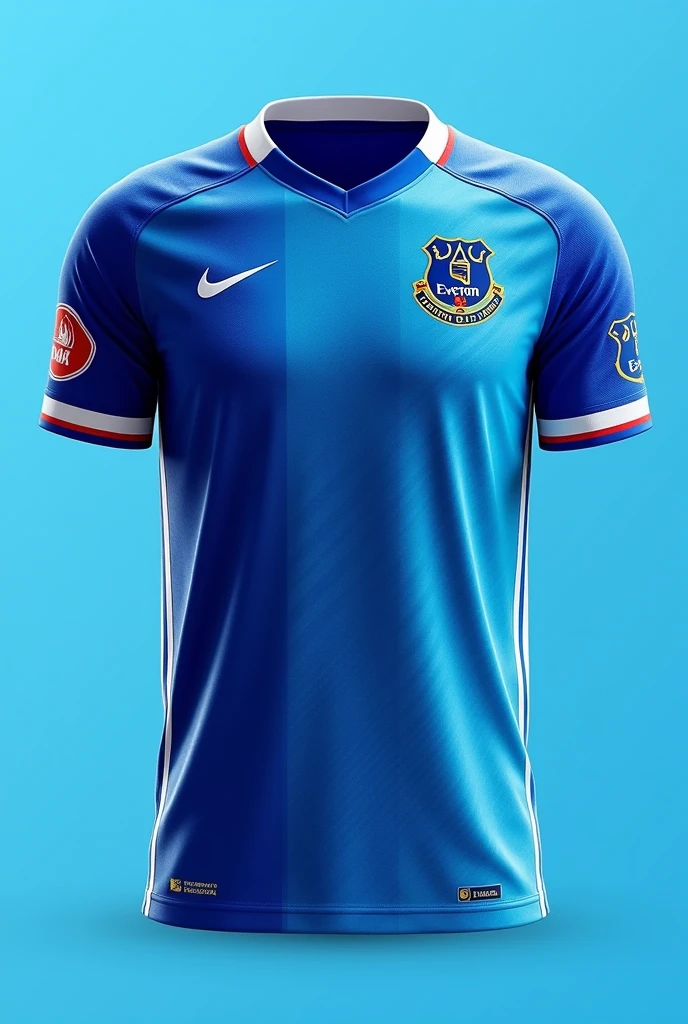 make a national team jersey in Atlanta's light blue and dark blue colors