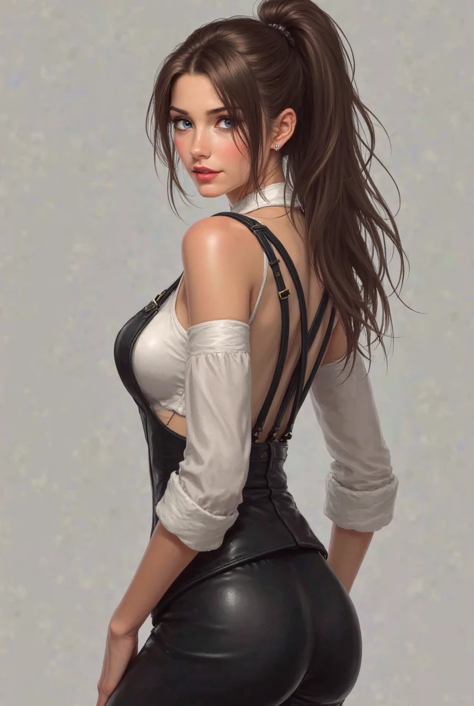 mdjrny-v4 style portrait of a female leprechaun, voluptuous, gorgeous detailed face, mischievous smirk, ample hips, insanely detailed accentuated big booty, mature, great aesthetics, perfect anatomy, well proportioned body, intricate, elegant, highly detailed, digital painting, artstation, concept art, smooth, sharp focus, illustration, art by artgerm and Greg Rutkowski and alphonse mucha, 8k, High-quality, insanely detailed,