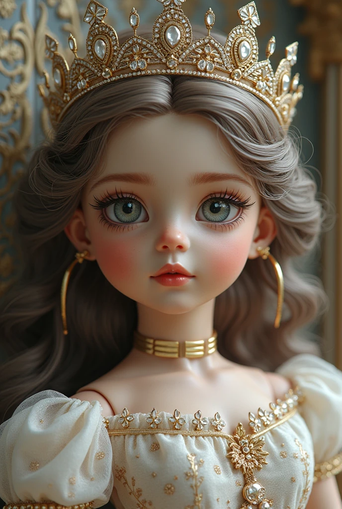 detailed cartoon, Black young princess sister with hair braids and almond-shaped eyes, Dark brown skin, The whole body is wearing a yellow princess dress, cartoon character, 8K, High quality, high resolution, 4K, HD,(Well-designed body), amazing body, (Super detailed), Beautiful eyes, Cartoon