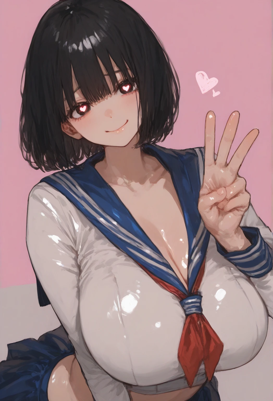「highest quality、masterpiece、An illustration、very delicate and beautiful、very detailed、cg、8k wallpaper、wonderful、small details、masterpiece、最高の究極の芸術very detailed cg Unity 8k wallpaper」、japanese girl、(((huge breasts 1:1)))、(((Super Big 1:1)))、(((Pee)))、(((that'It's sticking out)))、(((transparent nipples)))、(((huge nipples)))、(((white and red gym uniform)))、(((black hair)))、(((ponytail))),(((NSFW1:1)))