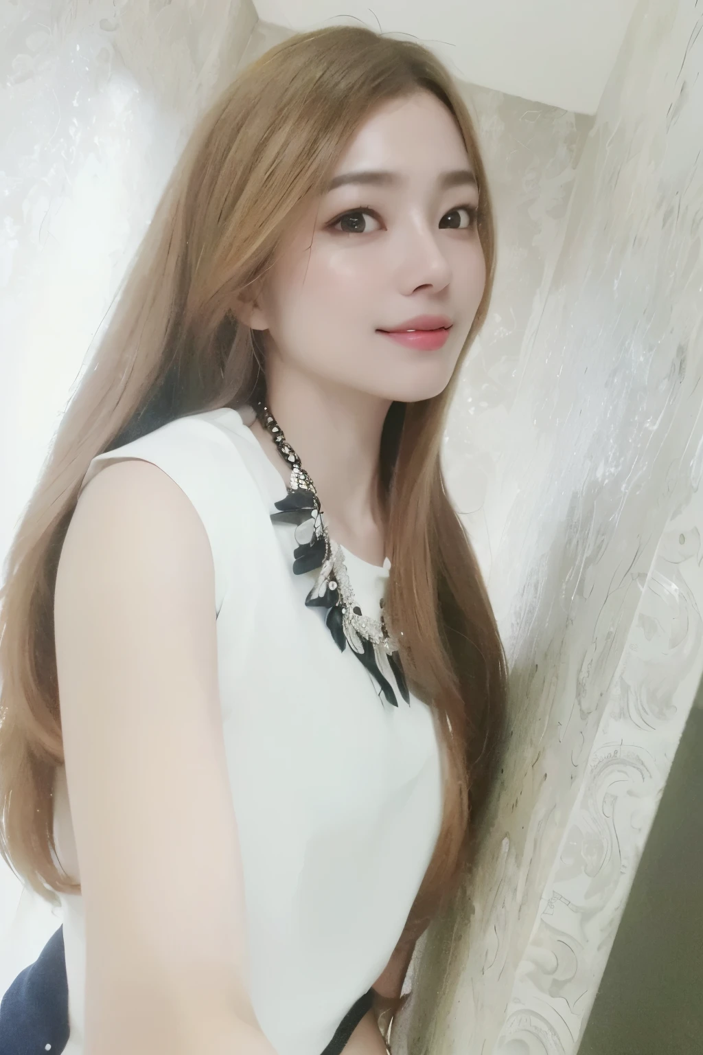 ((Best Quality, 8k, Masterpiece:1.3)), Focus:1.2, Perfect Body Beauty:1.4, Buttocks:1.2, ((Delicate Long Hair)), (Hip Wrap Skirt:1.1) , (Ship, Sea: 1.3),, Highly detailed face and skin texture, Delicate eyes, Double eyelids, Whitened skin, Smile, wearing necklaces, rings, on ships, sun on people's faces, big breasts