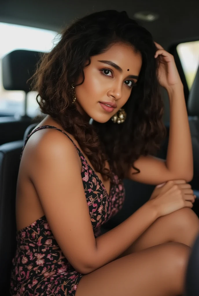 araffe woman in a gray dress sitting on a train, gorgeous woman, indian girl with brown skin, photo of a beautiful woman, gorgeous lady, sexy girl with dark complexion, stunning woman, mid-shot portrait of a beautiful, indian, gorgeous beautiful woman, india, indian super model, photoshoot, very beautiful woman, lovely woman, beautiful woman, mid shot portrait