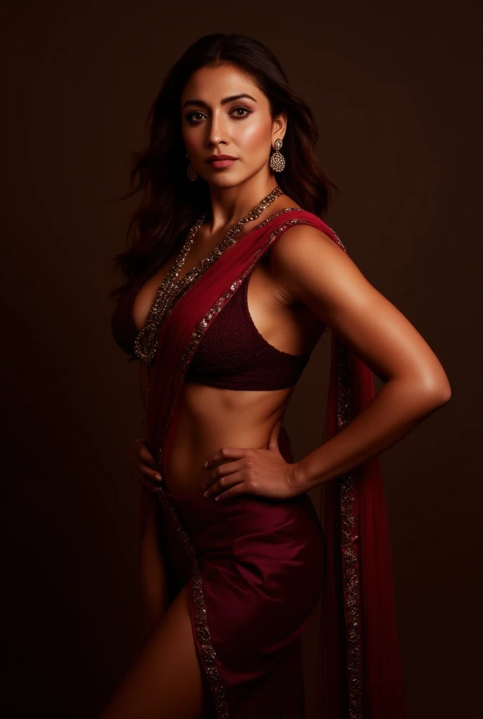 Foto cuerpo completo, ultra realista, Un retrato de una mujer latina. Mujer atractiva. Una mujer de negocios con traje sexy y minifalda negra.