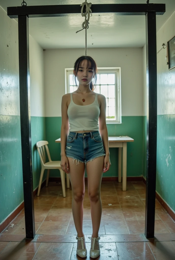 8K live photography, pretty slim Chinese young female executed by ...