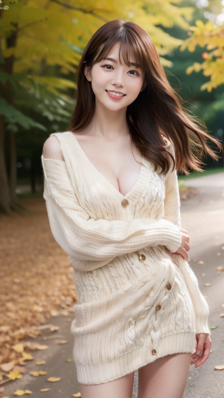 Tabletop, Highest quality,
Very detailed, finely, High resolution, In 8K,
((Photorealistic:1.4, RAW Photos, 超High resolution,Best image quality: 1.4)),
wallpaper,
((完璧なwhole body構成1.5)),
finelyて美しい目, Natural color lip,
((穏やかなsmile:1.5)),
((Random Cute Hairstyles)),
((やや大きなUse your brain:1.2)),
((from the front:1.5)),
((Use your brain、Look down、Rest your eyeole on arm:0.9)),
((Randomly blurred background)),((sunset)),((autumn leaves)),
((Random and cute expressions)),,
Highly detailed and professional lighting、
Perfect dynamic composition, Beautiful and detailed eyes)), ((Off-the-shoulder knit sweater:1.6)),((Micro Mini Skirt:1,5)),((smile,Harajuku)),((sexy shot looking at camera))Narrow waist, ((Wet White Button Long Shirt:1.1))、White Ultra Mini Skirt、Micro Mini G-String, (((A big bust that seems to burst :1.2, And sagging breasts:1.1))), There is cleavage in the chest, Big Breasts same, There is cleavage in the chest, whole bodyボディー, Navel exposed, Random sexy poses (Charming monkey:1), whole body, ((Big Breasts)), Are standing, , Checked skirt, Collared shirt, abdomen, Button removed, Open clothes, Nipples, bangs, Feminine expression, Uruchan-6500-v1.1, sofa, (Spread your legs wide), (Not wearing panties:1.5), (((that'blurred))), Written boundary depth, (Photo from below)、Looking at the audience,