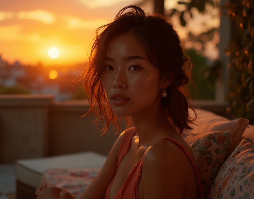  Large and prominent enormously huge breasts, Beautiful colorful sunset, Taken from a Leica m9 50mm 1.2 lovely portrait with bokeh, elegant and graceful pose, Tousled messy exquisitely detailed medium length wavy hair, Cute girl with small perky breasts in a floral print summer dress at the veranda at her home during evening relaxing in the outdoor couch, Metro Manila, philippines, Evening, nighttime, Cute tan brown-skinned Filipina-korean goth girl, Cute and adorable milf mommy wearing her sexy and alluring Cute girl in a summer dress at the veranda at home during sunset relaxing in the outdoor couch fit athletic toned sexy fit and athletic Filipina-korean woman,(arms raised fixing her hair showing her lovely armpits smooth and alluring hot and sweaty) tan skin photorealistic and life-like taken from a Leica m9 50mm 1.2, lowlight photography, 4kPhoto_PDXL Photorealistic, 30 years old , Filipina brown skinned pacific islander Spanish mix girl,, realistic,life-like skin texture,symmetrical,aesthetically pleasing,cinematic composition,detailed portrait,photorealistic,masterpiece,ultra-detailed,sharp focus,physically-based rendering,extreme detail description,professional,vivid colors,high resolution,4K,studio lighting,dramatic lighting,dramatic shadows,dramatic atmosphere,dramatic background,dramatic pose,cinematic framing,cinematic lighting,cinematic camera angle,cinematic depth of field,moody,dark,chiaroscuro,dramatic color palette,dark and moody,dramatic colors