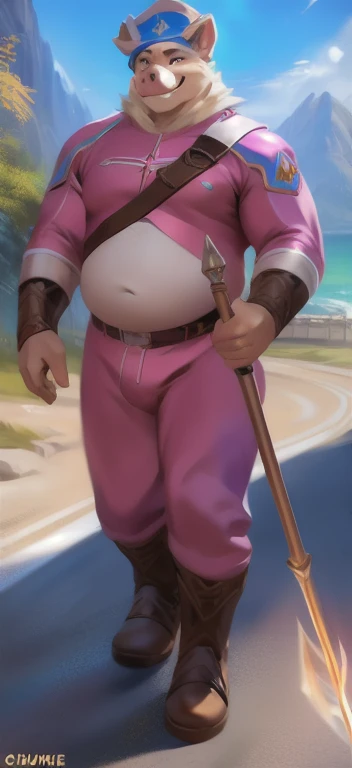 ((there is a man with a beard and a blue shirt on his arm)), (pose:Full Body Shot), (posing:Full Body Shot), (soft shading), (((4k, hi res, Ray tracing))), ((((extreme detailed sweat drops, glistening, glistening body))), (((five fingers, detailed hands))), ((detailed face, (detailed eyes:1.0), detailed)), by zackarry911, by zaush, (by personalami:0.5), looking at viewer, (((horny))), (((old and wise))),shirtless, 1boy, (((body hair))), standing, closed mouth,(((standing))),(((Armpit hair, beard,body hair, nude, thick chest hair, beard, tuft, chest tuft, arm tuft,hairy feet,hairy belly))),(((muscular, dad bod))) ,male focus, black hair, (((naked, nude))), nature, captain hat, (((extreme detailed penis vein,erected penis,cumming,cumshot))), // ((Human,human penis))