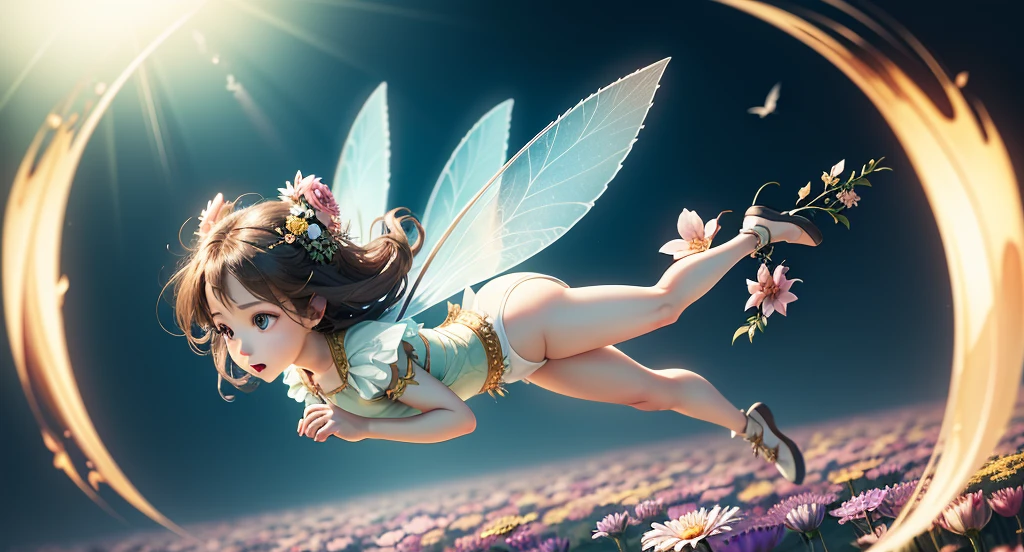 (Full body like：1.4），Detailed and accurate depth of fields，8K, A high resolution, masterpiece, beautiful wallpapers, high quality, high detail, the perfect face, butterfly, dragonfly, crystallineAI, fractal art, forest, winter,