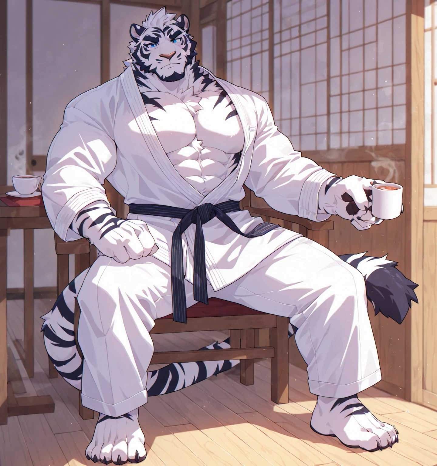 Gay , nake , muscle , tiger , furry , White hair . wearing dirty sport black socks on feet , musky , odor , Raise the feet sole , bdsm
