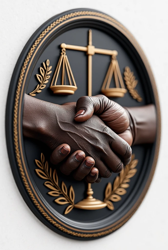 Hands Holding Scales: Hands from diverse backgrounds holding scales of justice, representing the need for balance and fairness in democracy