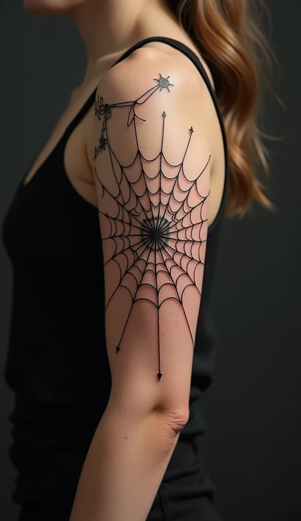 This visible tattoo can be interpreted in many ways. It can symbolize unexpected situations in life or two opposing aspects of our personality - sweet and mischievous at the same time... Regardless of interpretation, This tattoo will definitely attract attention and will be an expression of your interest in Halloween and creativity in the field of body art..