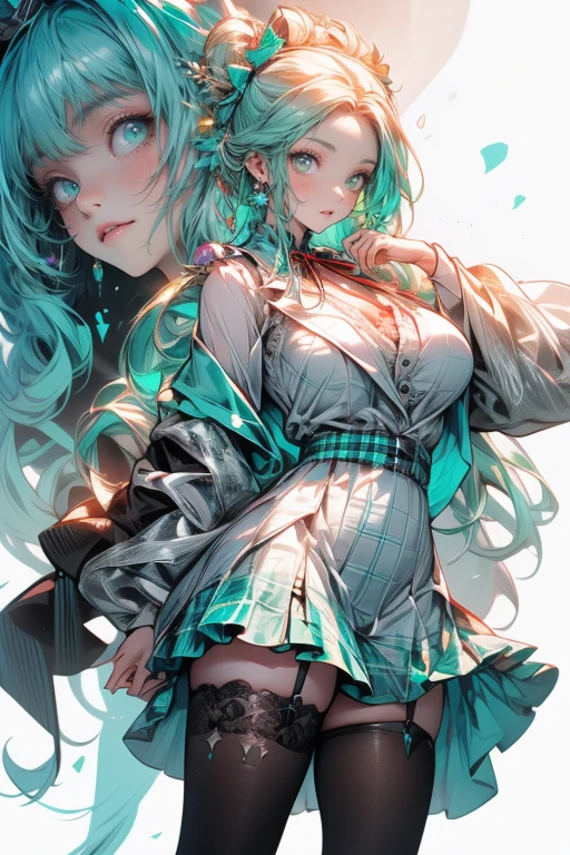 be realistic，（masterpiece，highest quality，highest quality，very detailed，fractal art，most detailed，（abstract background：1.5）（1 girl），Kamimei，（hair length），（Chest with shining green eyes，stunned)，crystallization，sexy，Mechanical Armor，sunburned skin、69,sitting on face,handjob,from sid、panty shot、spread your legs、break、(office wear blazer、white cutter shirt、black pencil skirt、pumps)