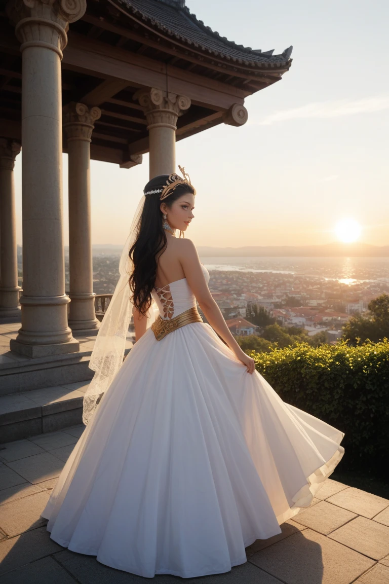(Masterpiece) A photorealistc portraif of a stunningly beautiful and extremely happy woman dressed as a bride, throwing her bouquet of flowers up to the air, standing on a field of fireflies, mirrors, photograph, wonder, amazement, night, cinematic lighting, empty wonder, amazement, cinematic, 8k, evening, view, empty, stock photo, movie still, cinematic lighting. photograph photograph, in the style of Martin Schoeller, detailed symmetric realistic face, extremely detailed natural texture, peach fuzz, long hair, masterpiece, absurdres, nikon d850 film stock photograph, kodak portra 400 camera f1.6 lens, extremely detailed, amazing, fine detail, rich colors, hyper realistic lifelike texture, dramatic lighting, unrealengine, trending on artstation, cinestill 800 tungsten, looking at the viewer, photo realistic, RAW photo, TanvirTamim, high quality, highres, sharp focus, extremely detailed, cinematic lighting, 8k uhd,-imagine-